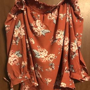 Ff the shoulder blouse